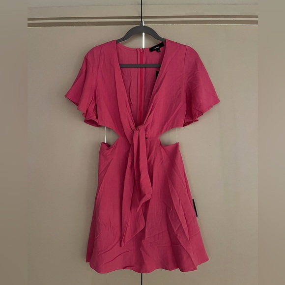 Lulus Dresses & Skirts - Lulu's Vibrant Pink mini Dress